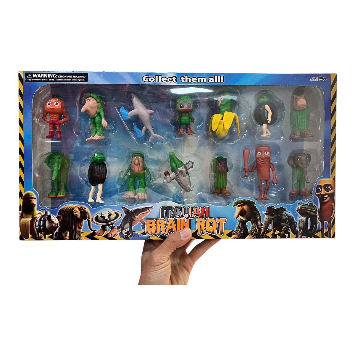 zestaw brain rot 14 figurki