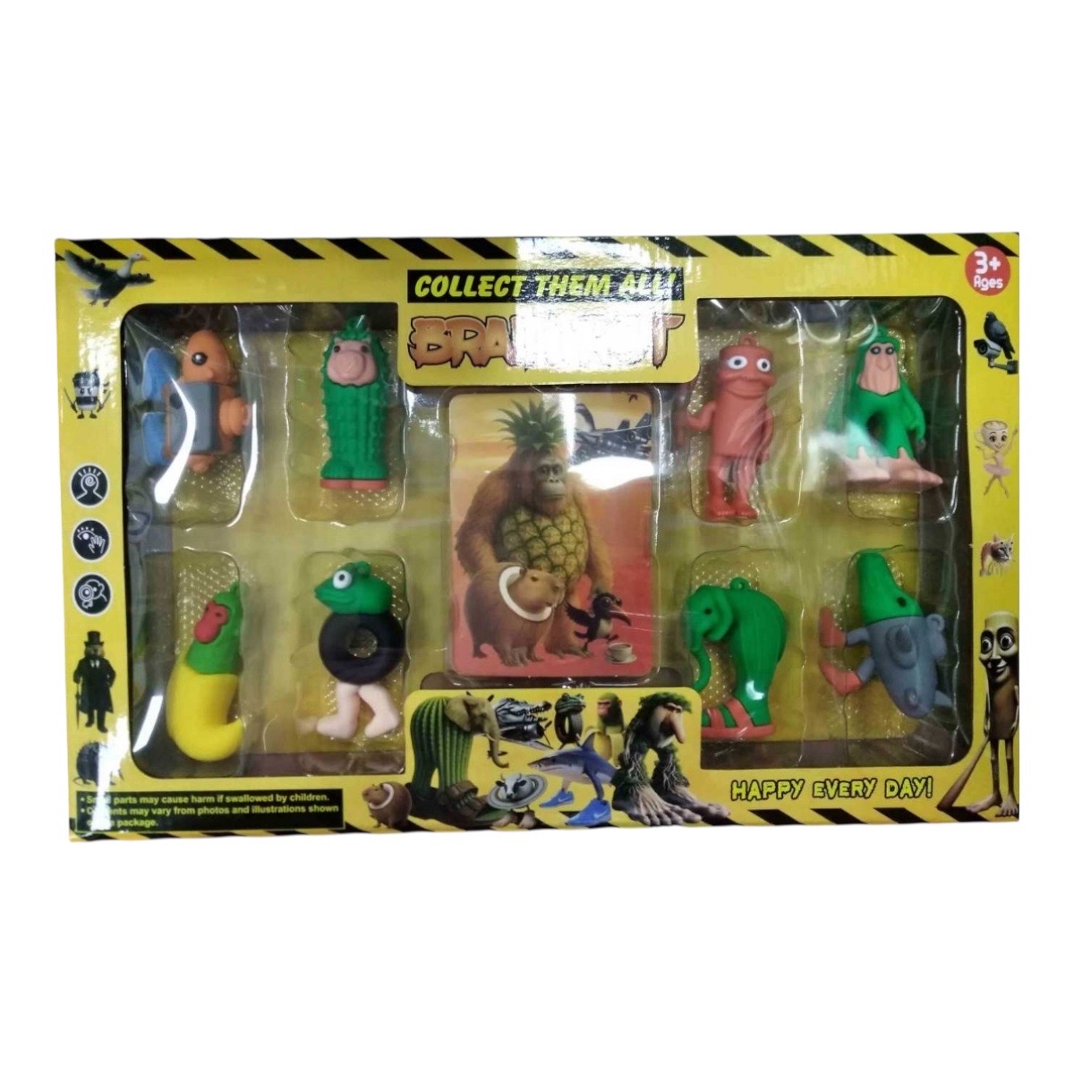 zestaw figurki brain rot 8pcs