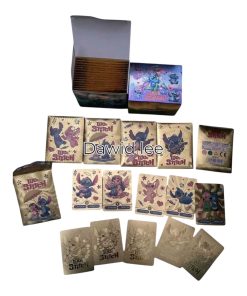 karta stitch 10 karty złoty