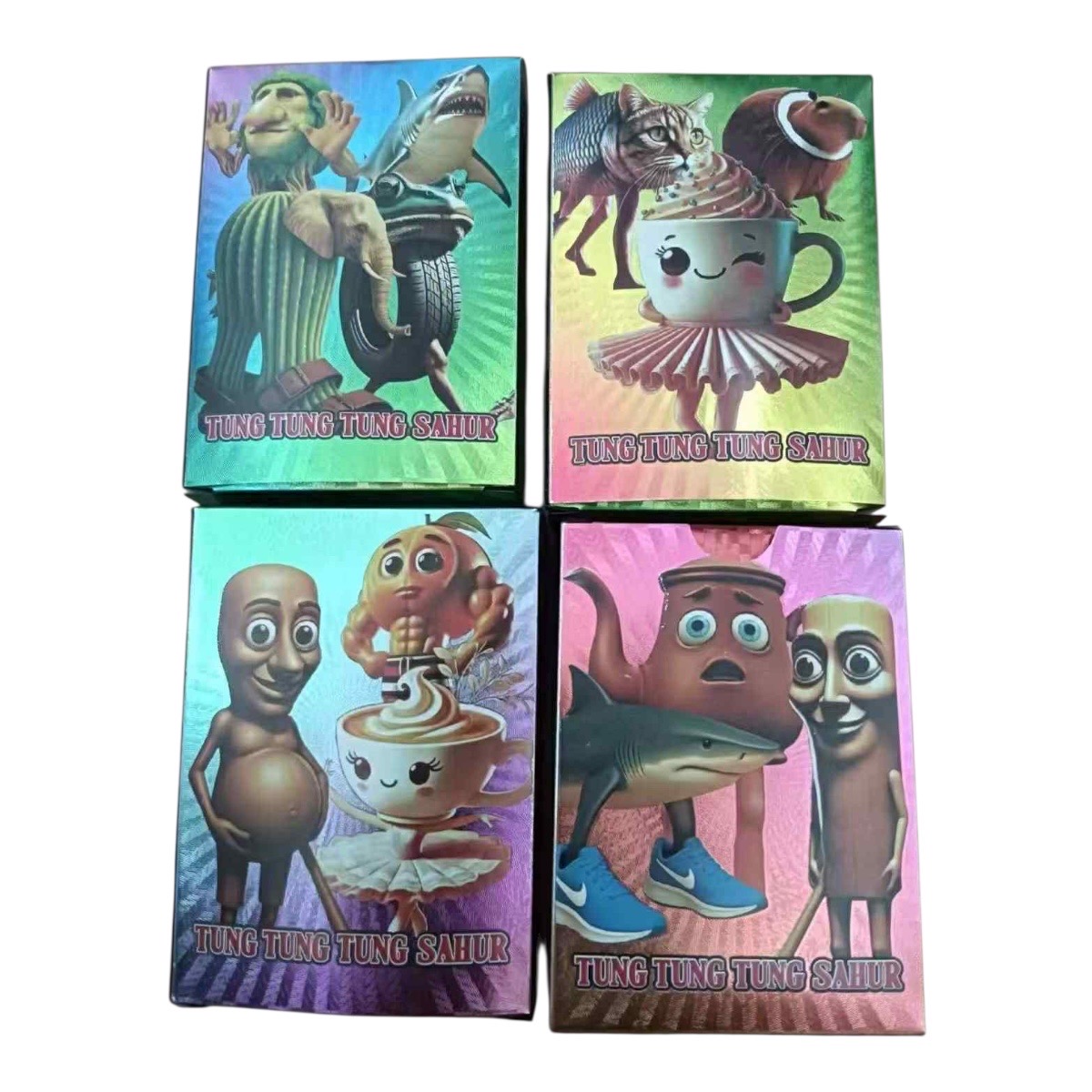 karta brain rot 55 karty teczowy