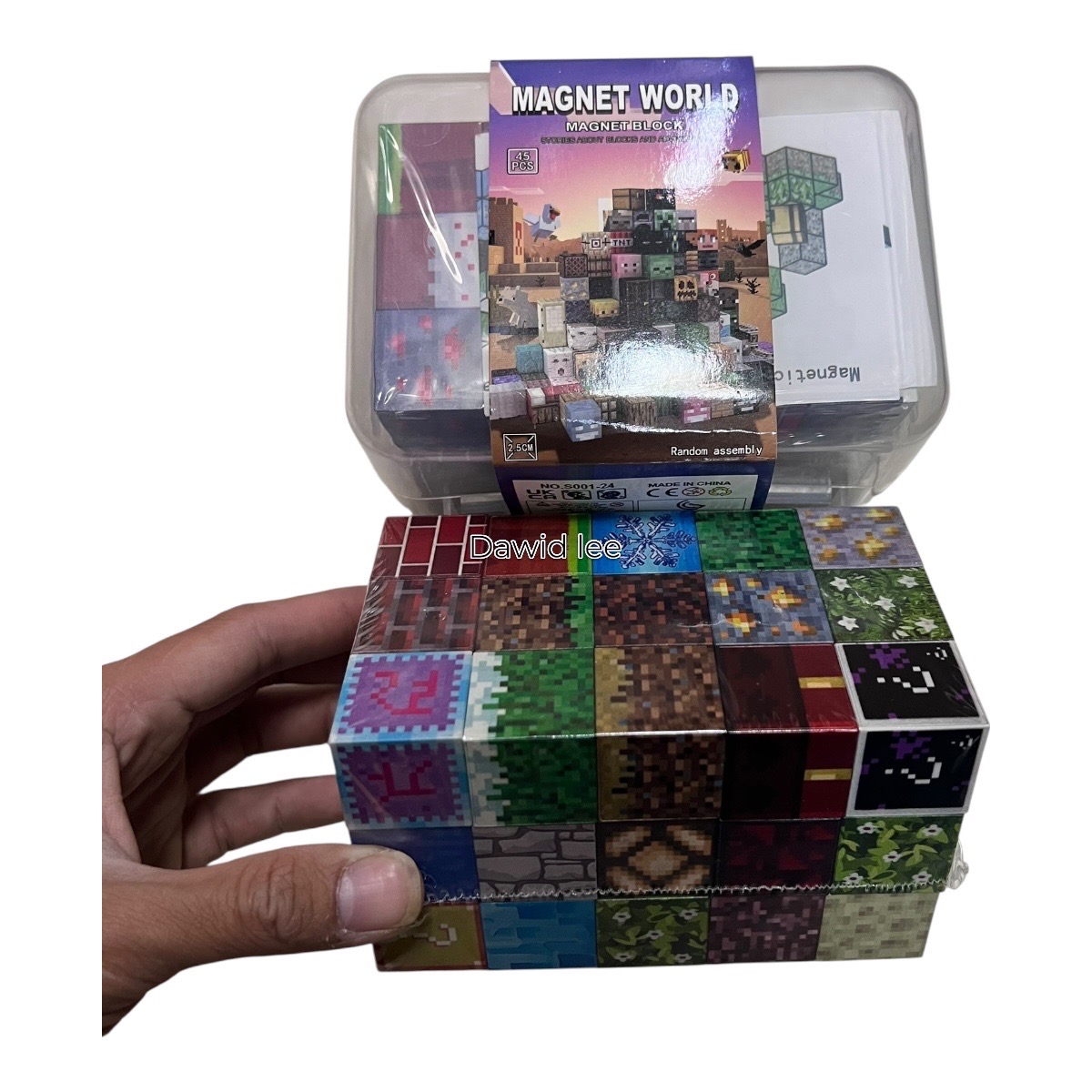 magnet klocki 45 element