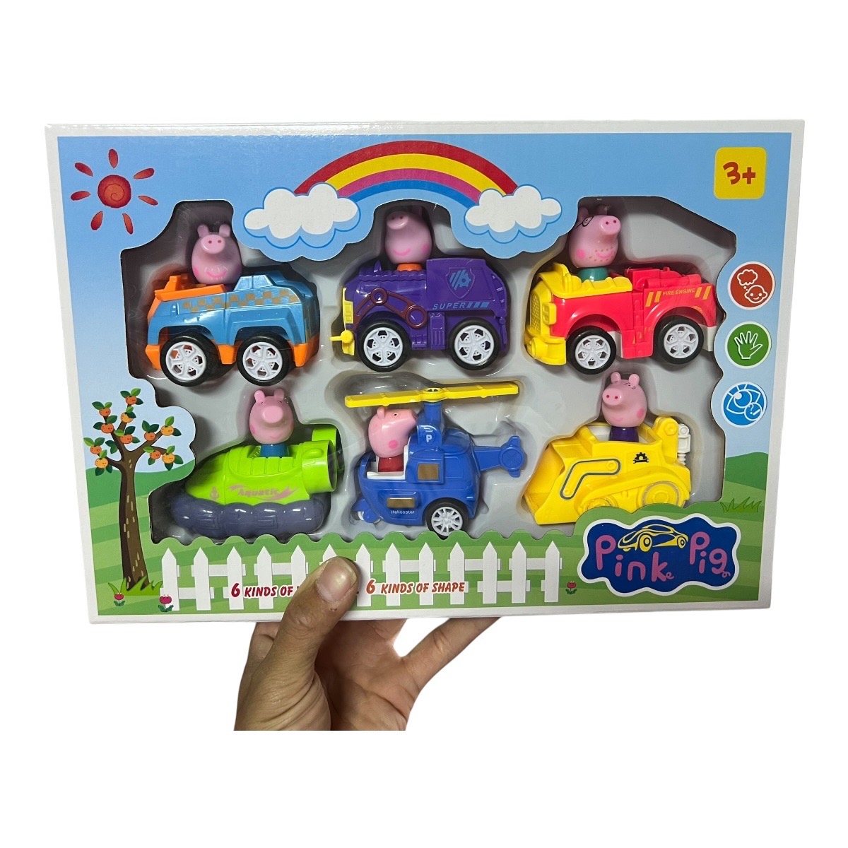 peppa 6 figurki