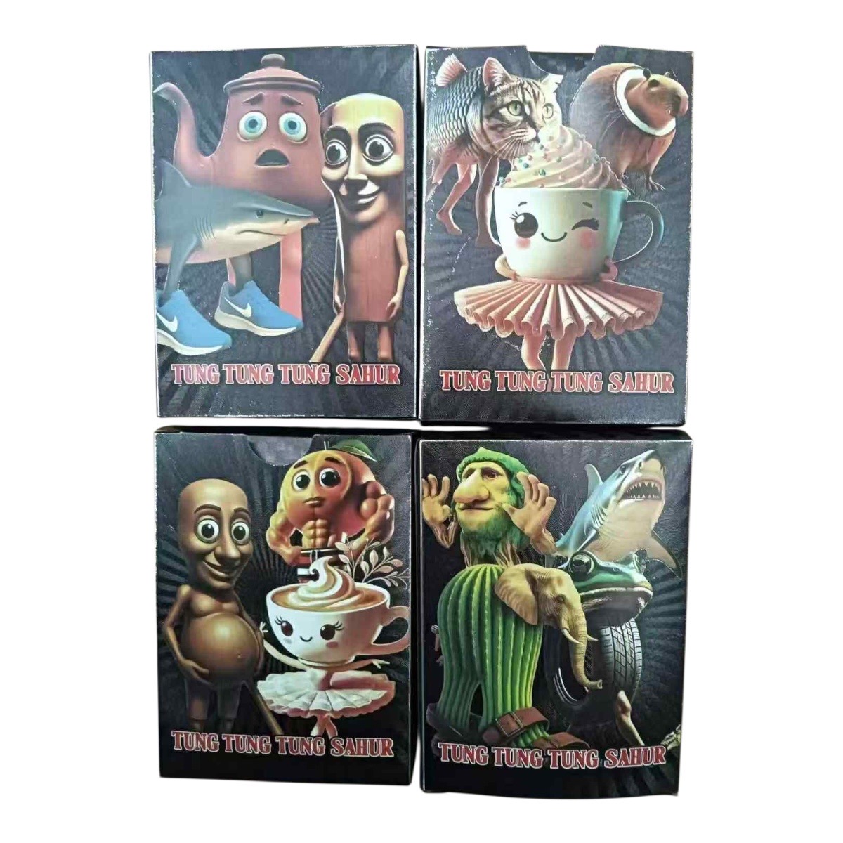 karta brain rot 55 karty czarny