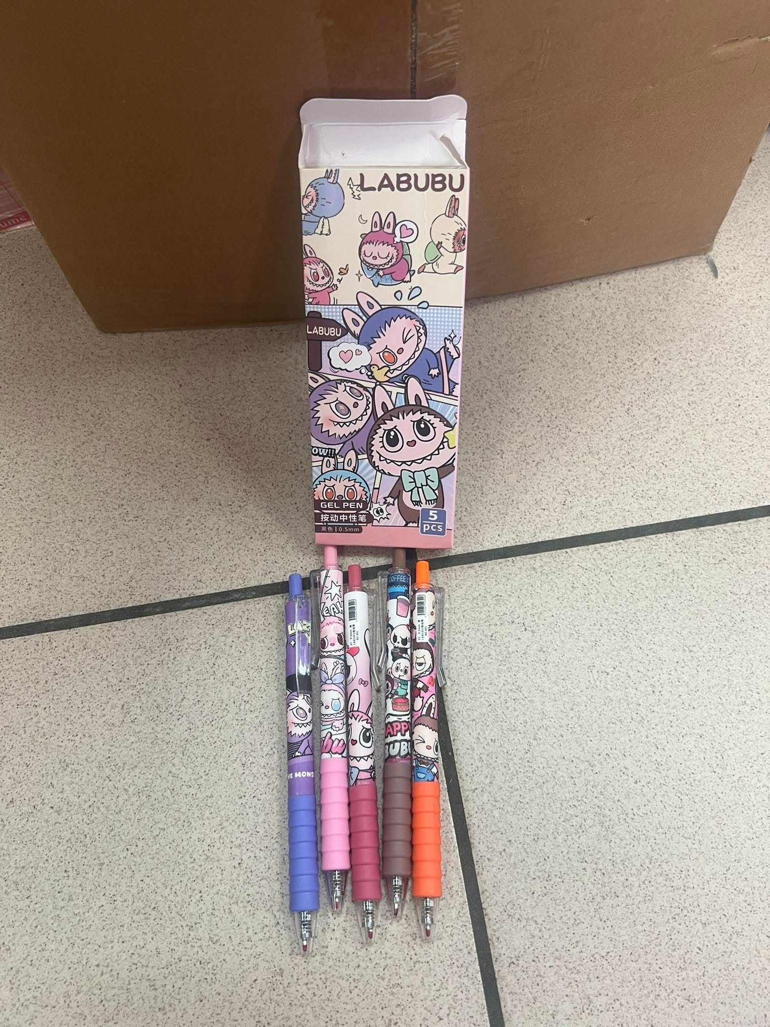zestaw długopis labubu