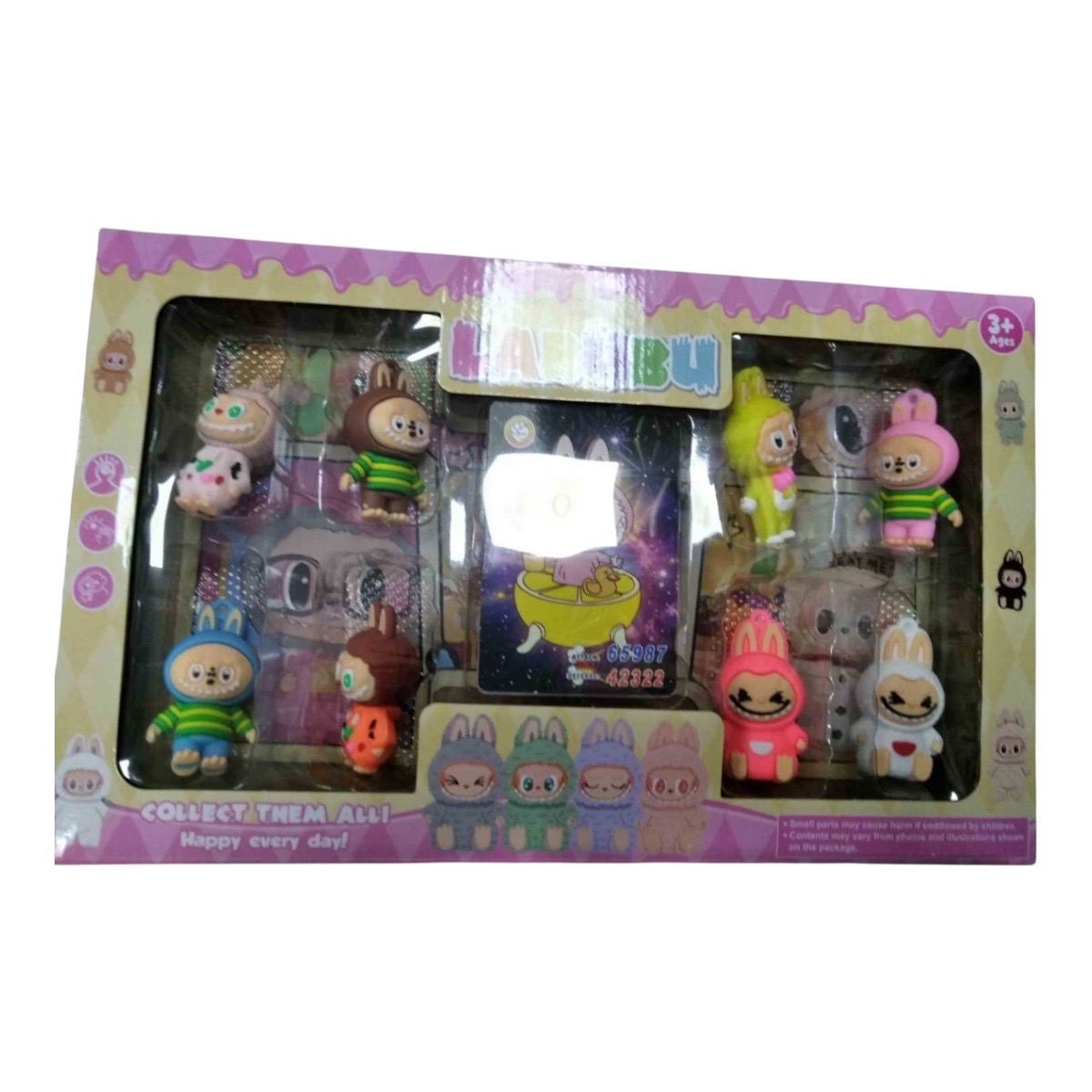 zestaw labubu 8pcs