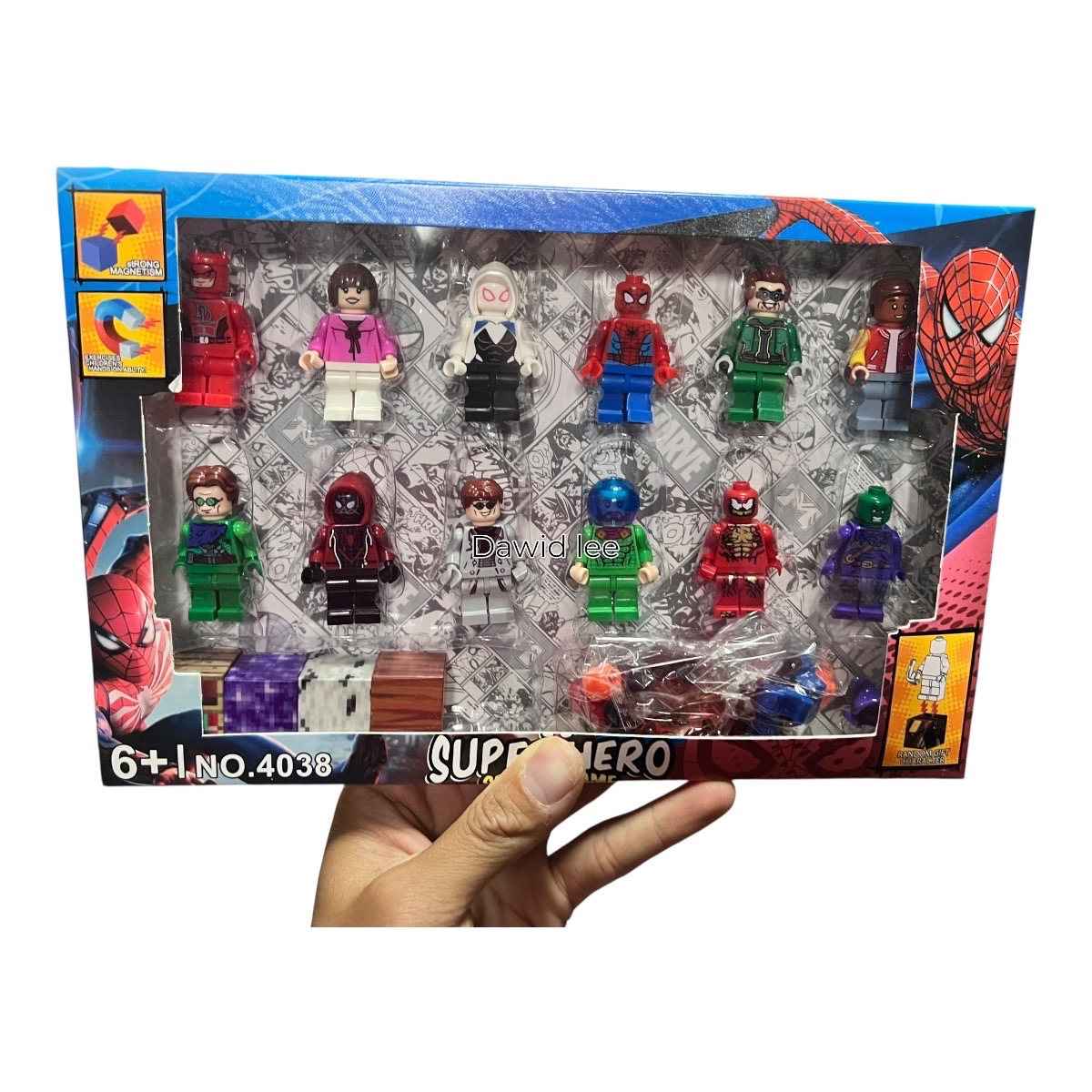 zestaw avenger superhero