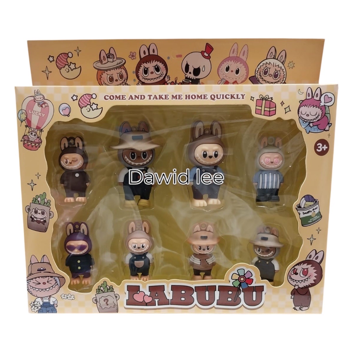 zestaw figurki labubu