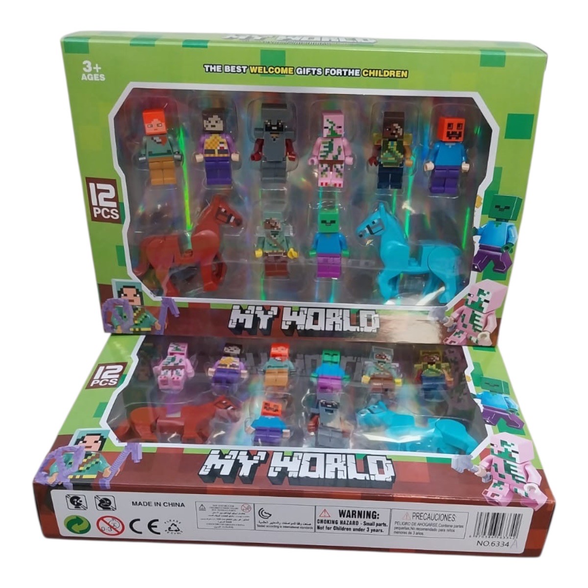 zestaw my world 10pcs