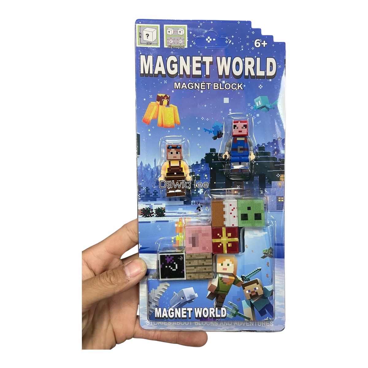 klocki magnet world
