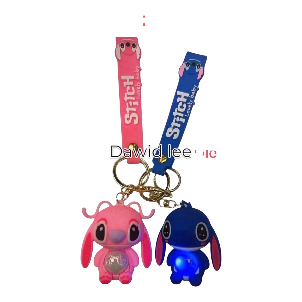 breloczki stitch świecące led