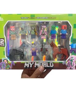 zestaw figurki minecraft 10pcs