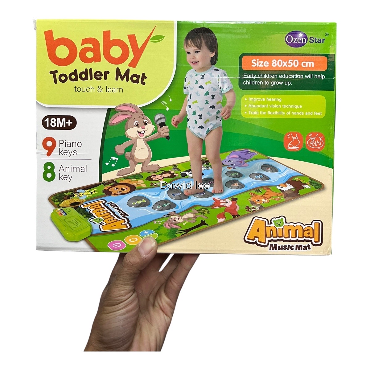 zabawka baby toddler mat piano