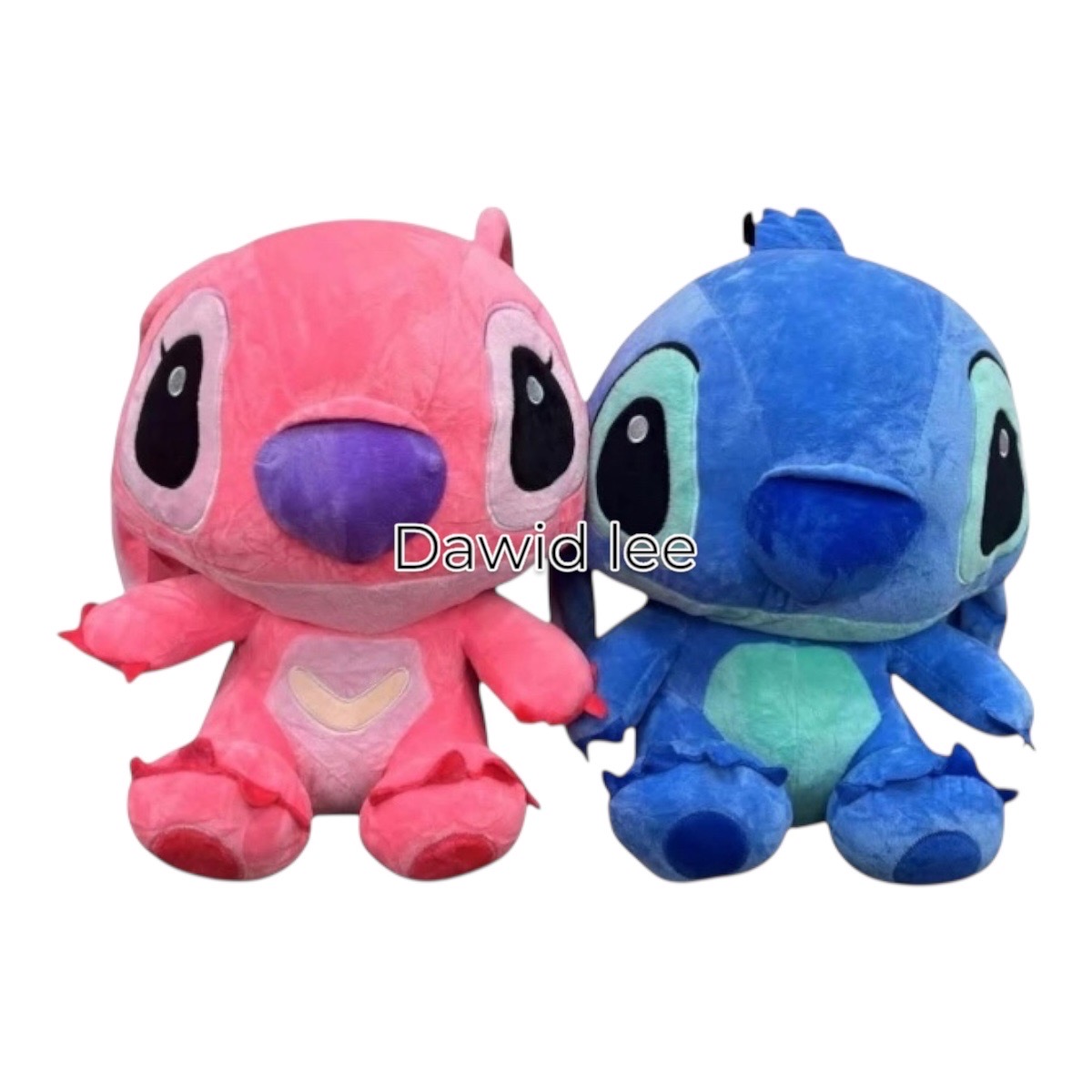 stitch rozowy 80cm