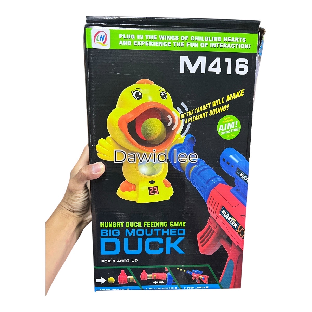 pistolet duck m416