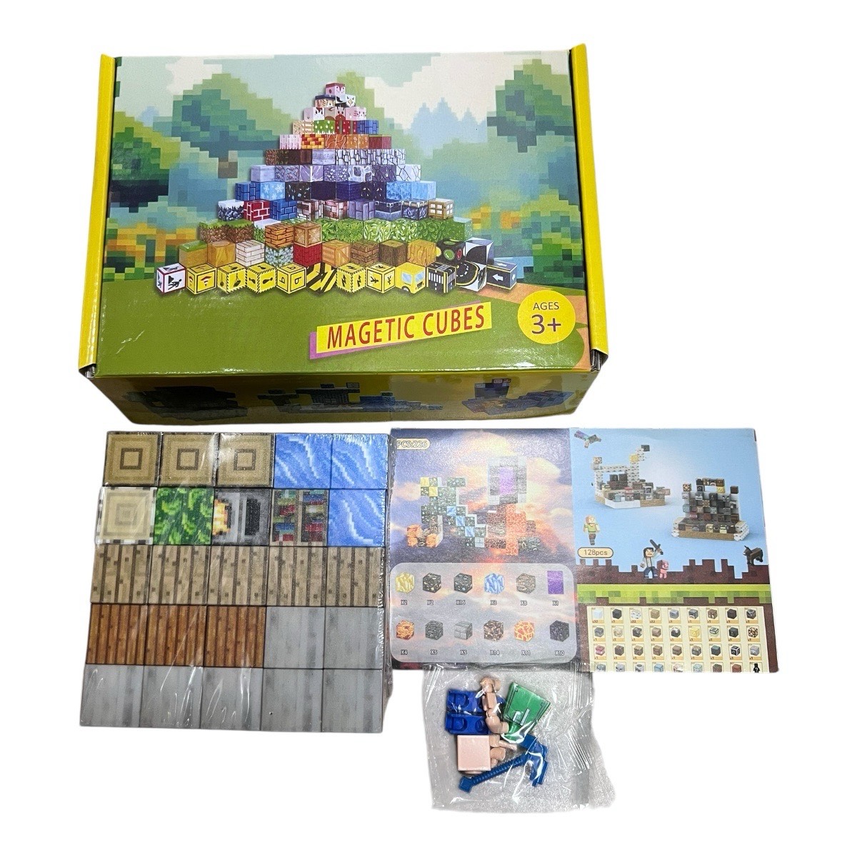 klocki magnet 50 element