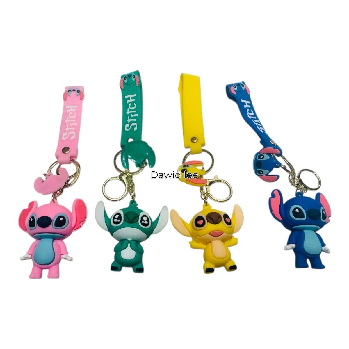 breloczki stitch gumowe