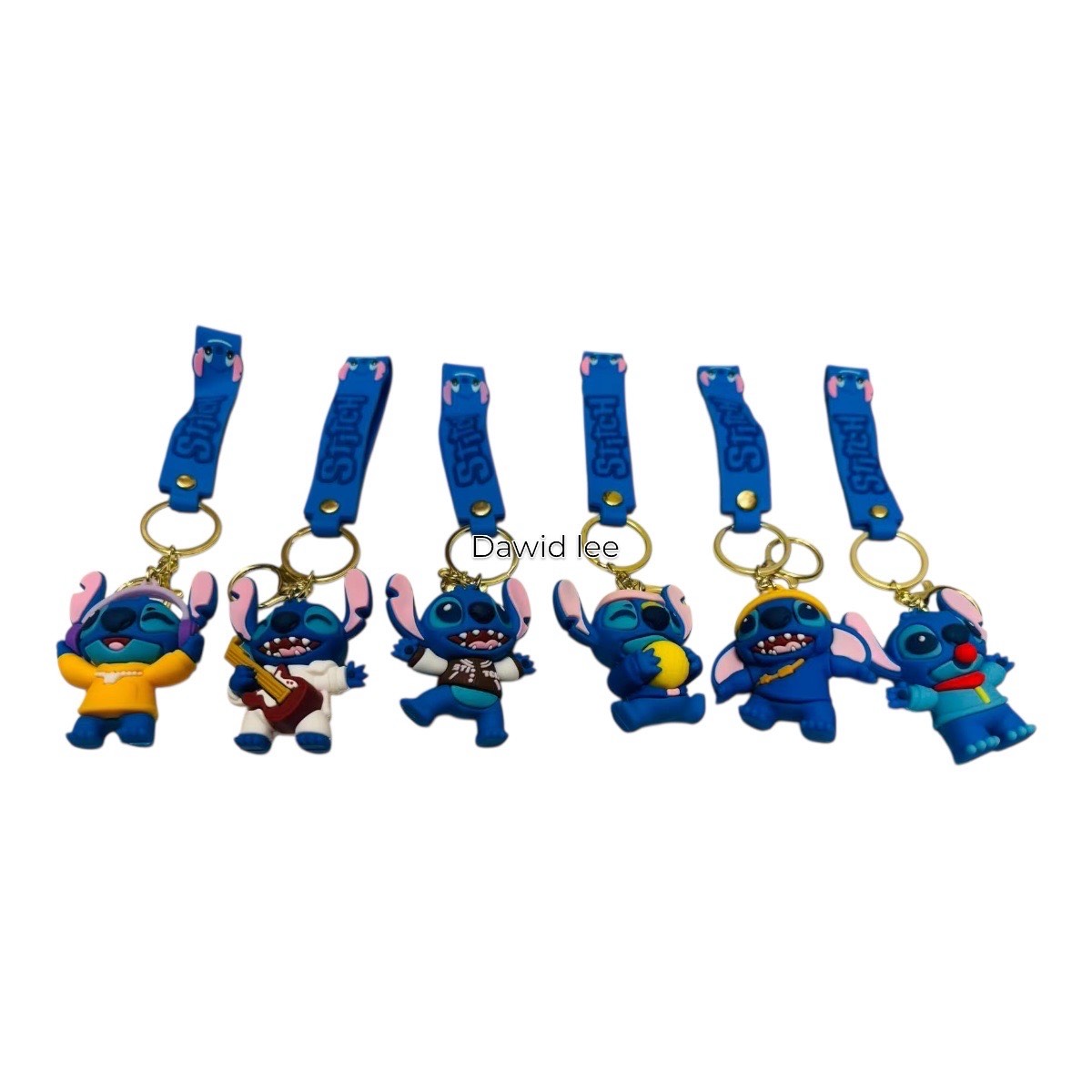 breloczki stitch gumowe