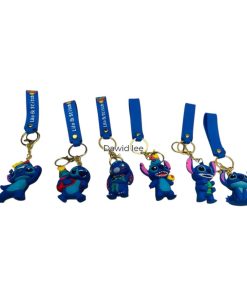 breloczki stitch gumowe