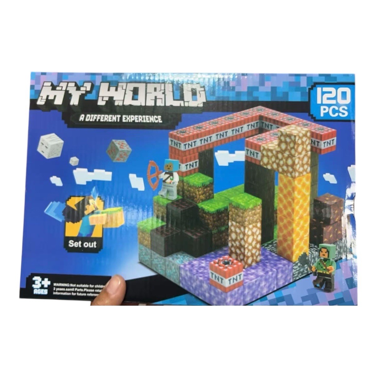 klocki 120pcs magnet