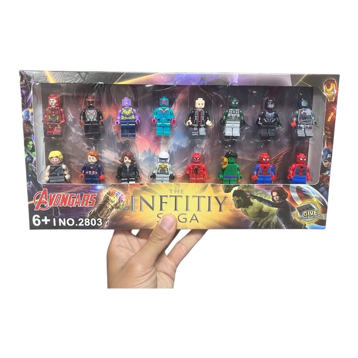 zestaw avenger 16pcs