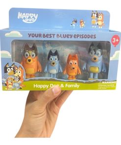 zestaw bluey 4pcs