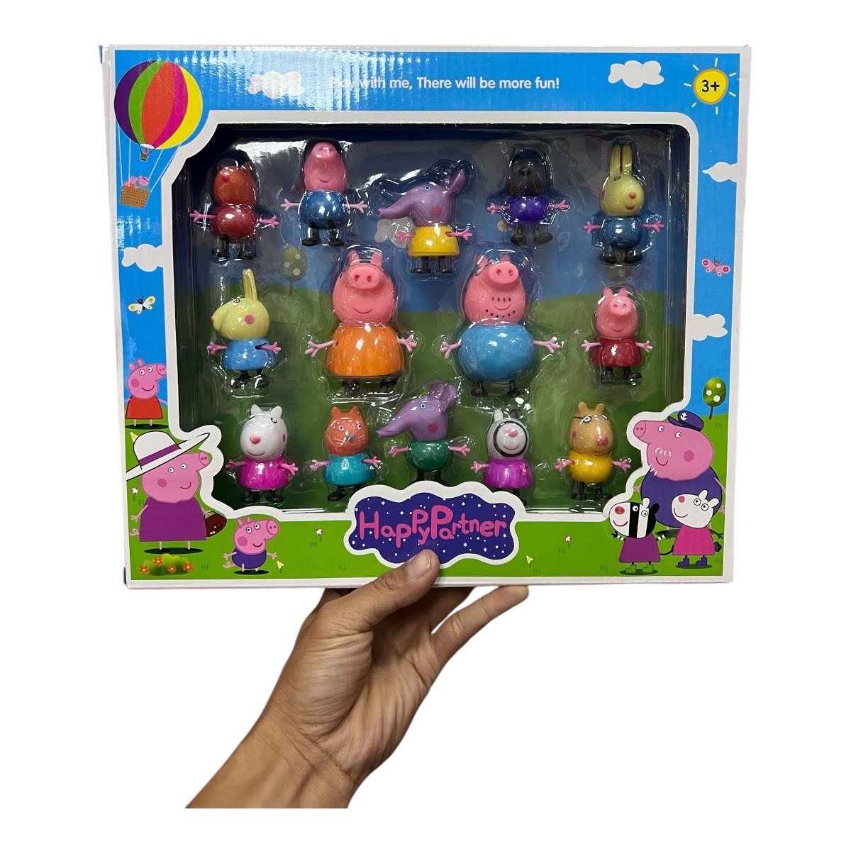 peppa 14pcs zestaw