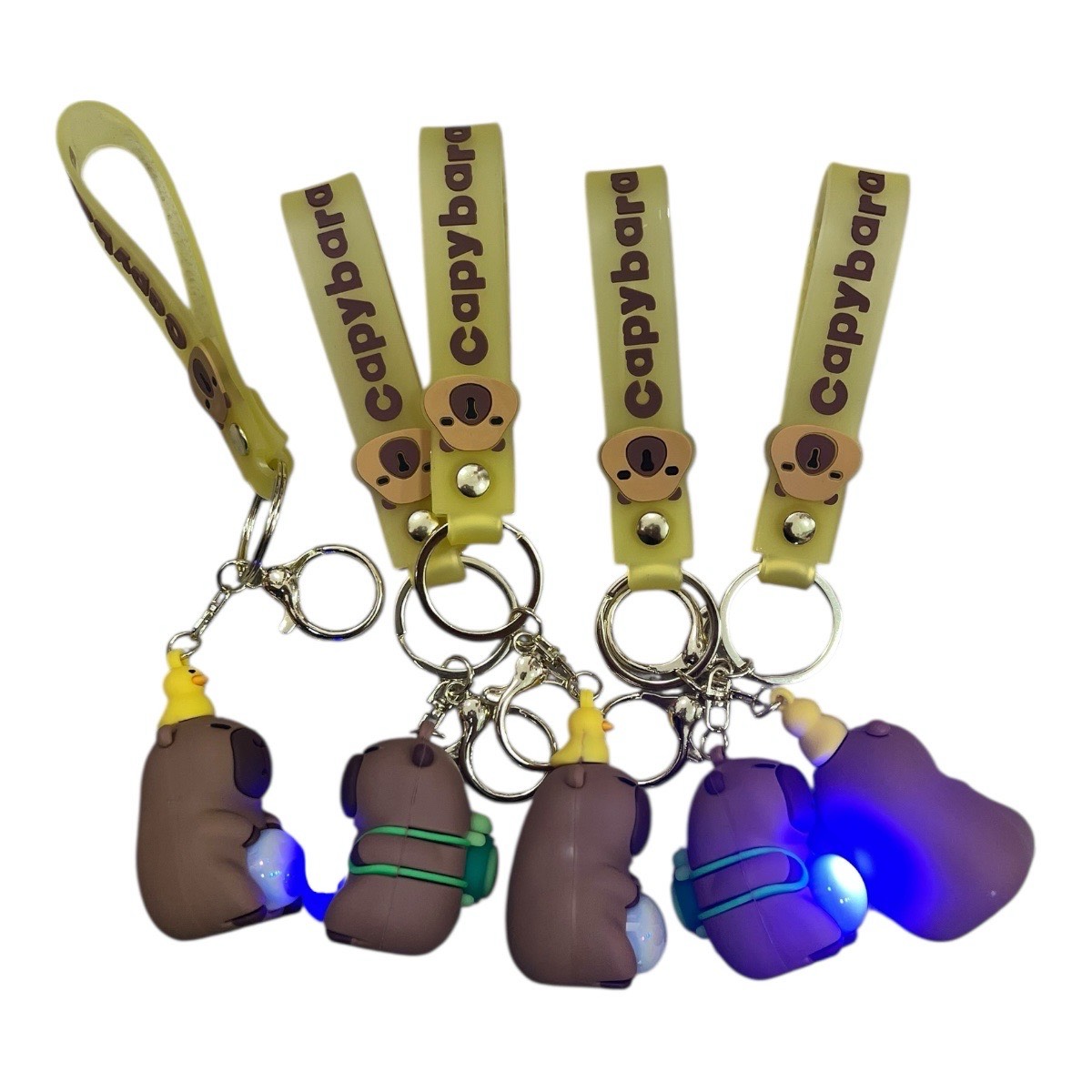 breloczki kapibara led