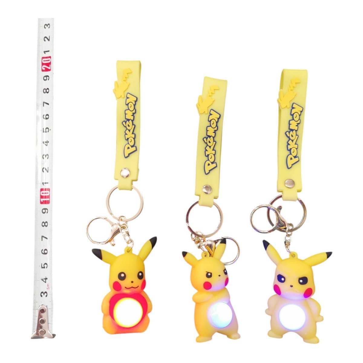 breloczki pokemon led