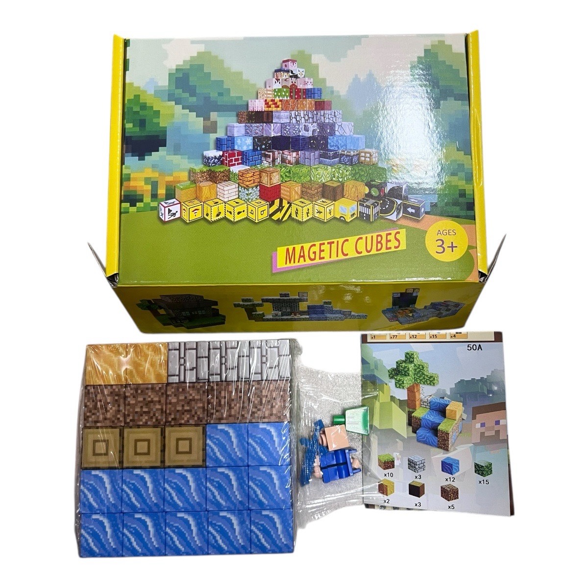 klocki magnet 50pcs(A)