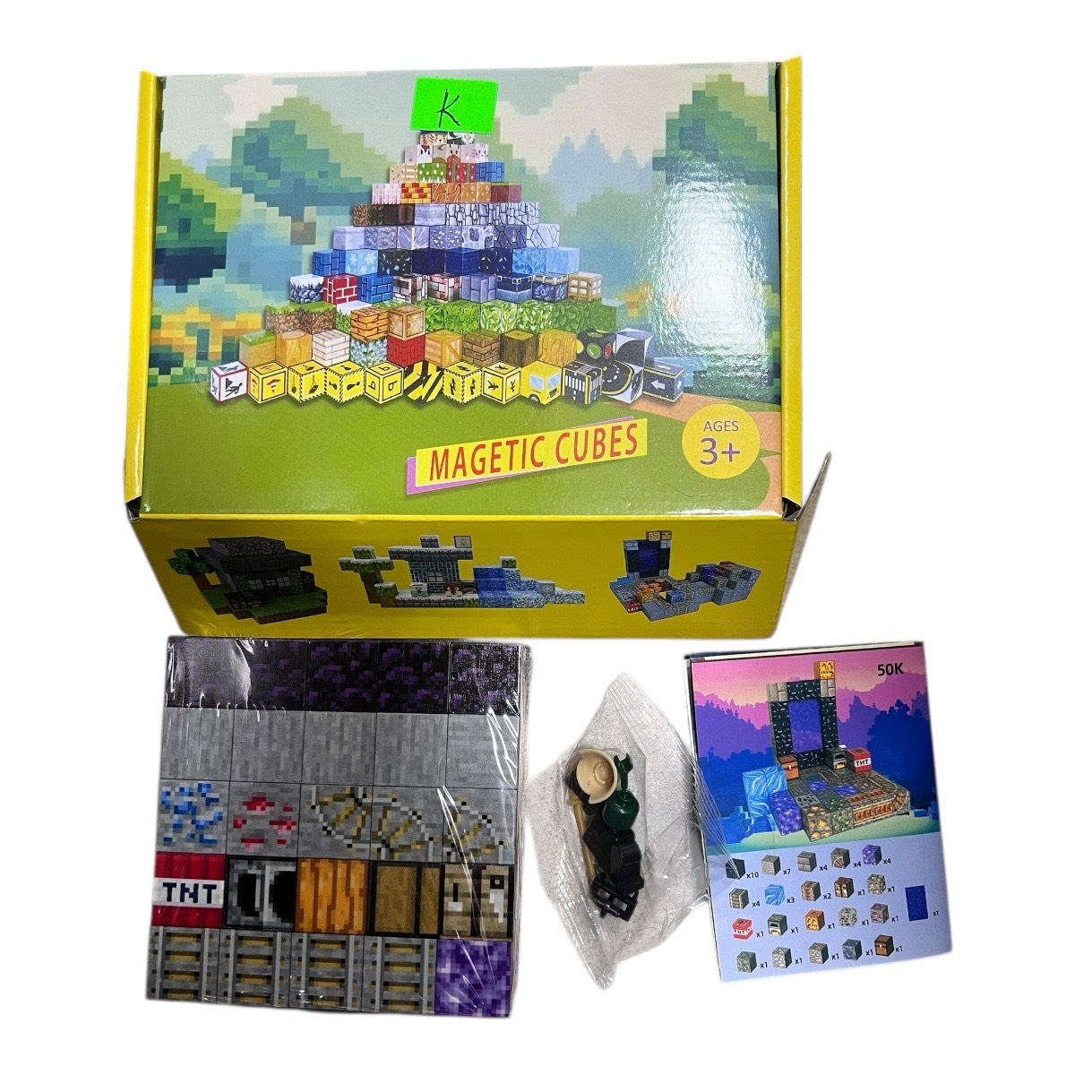 klocki magnet 50pcs(K)