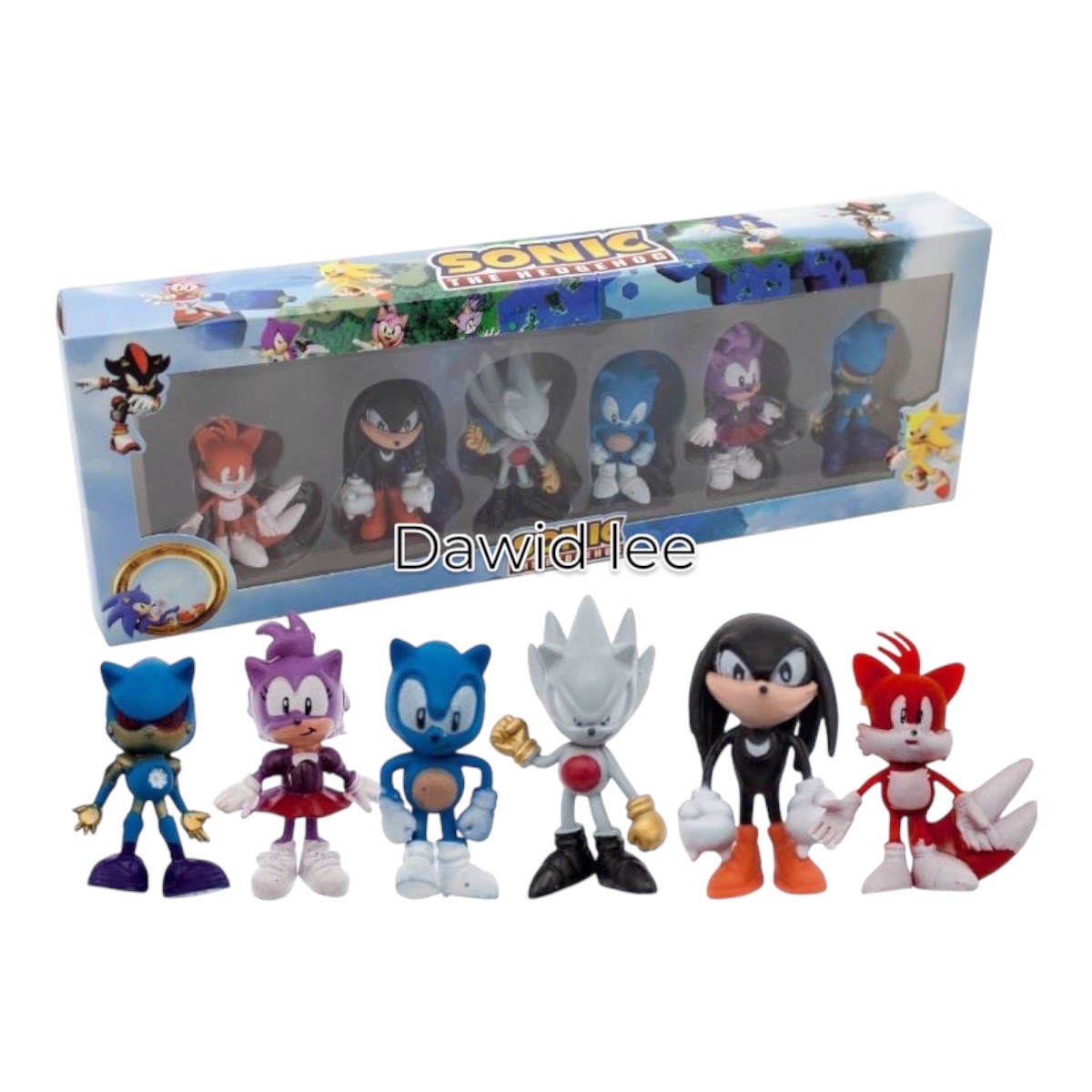 zestaw sonic 6pcs