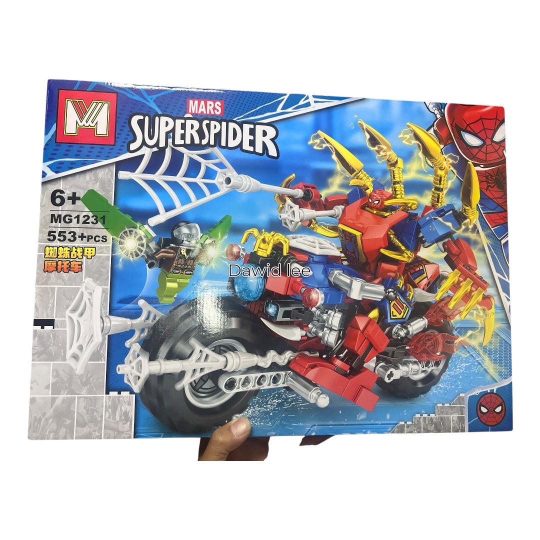 klocki spiderman 1231