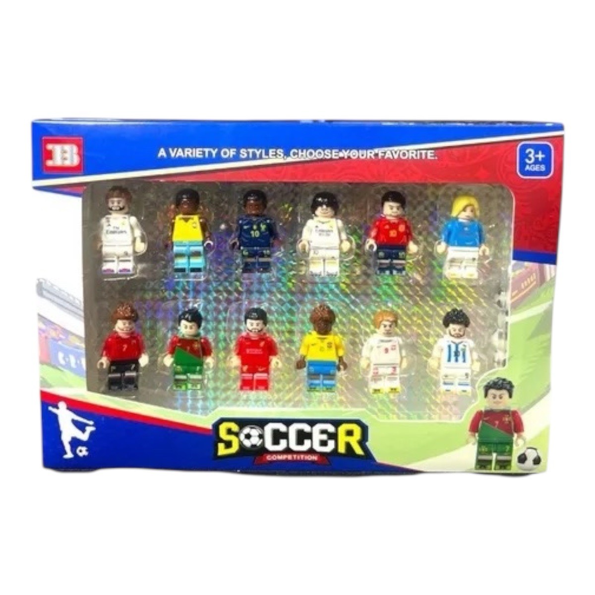 12pcs soccer pilka