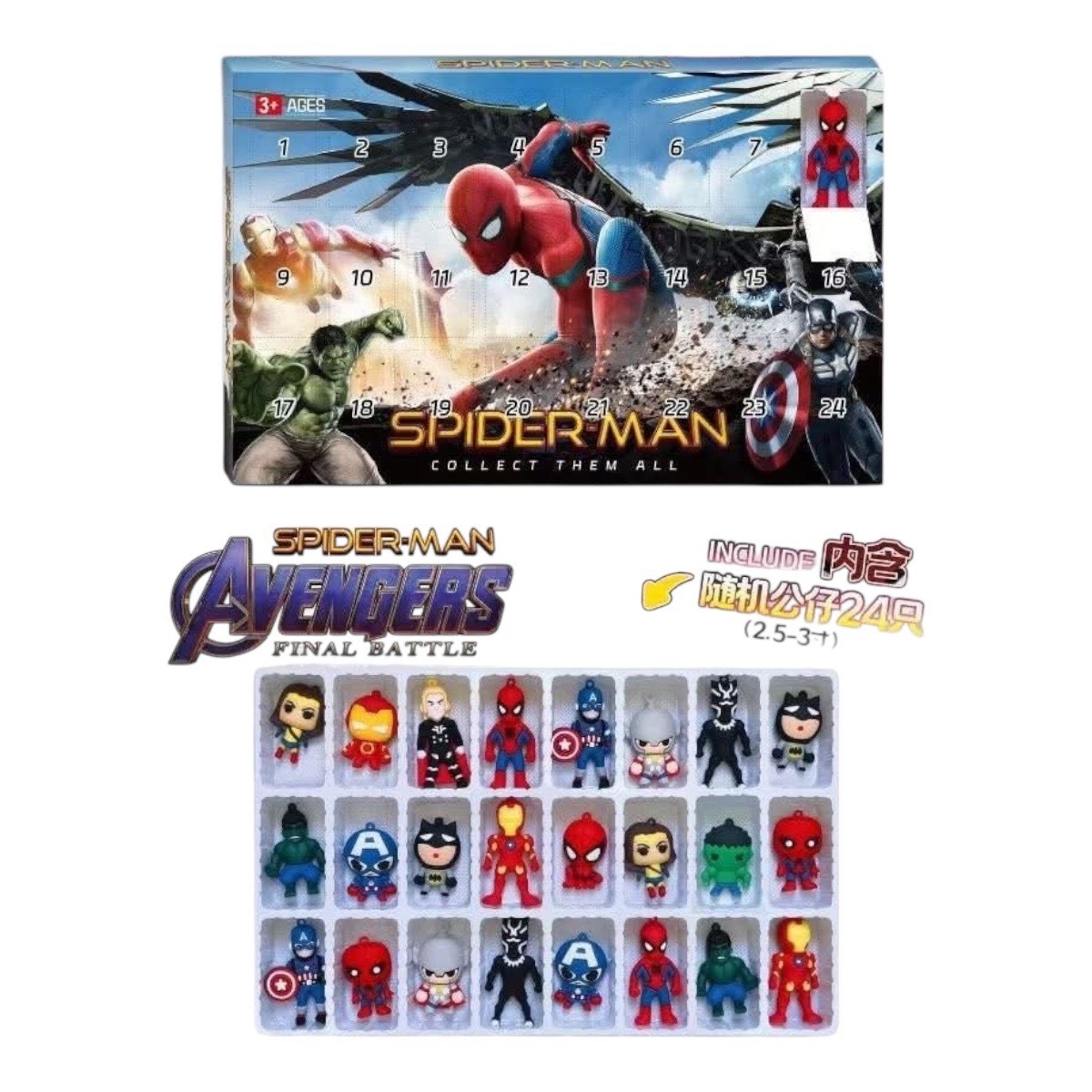 kalendarz  spiderman