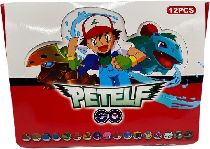 piłka pokemon 12pcs petelf