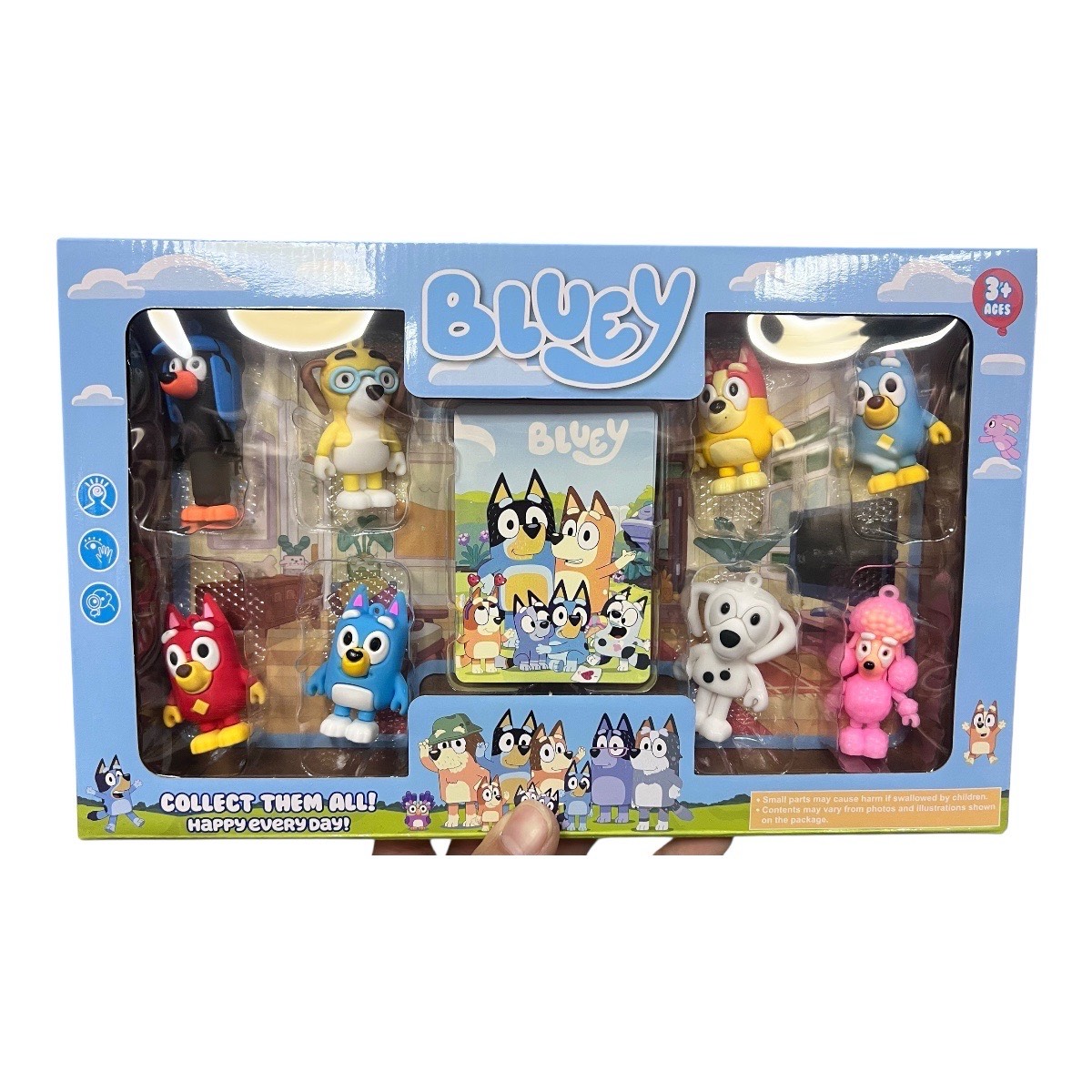 zestaw bluey 8pcs