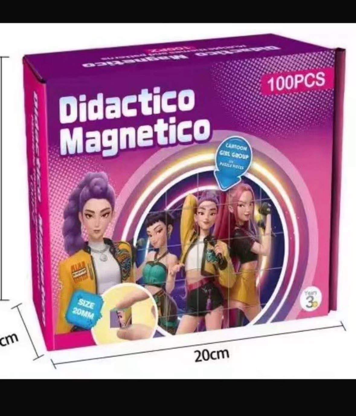 klocki magnet kpop 100e