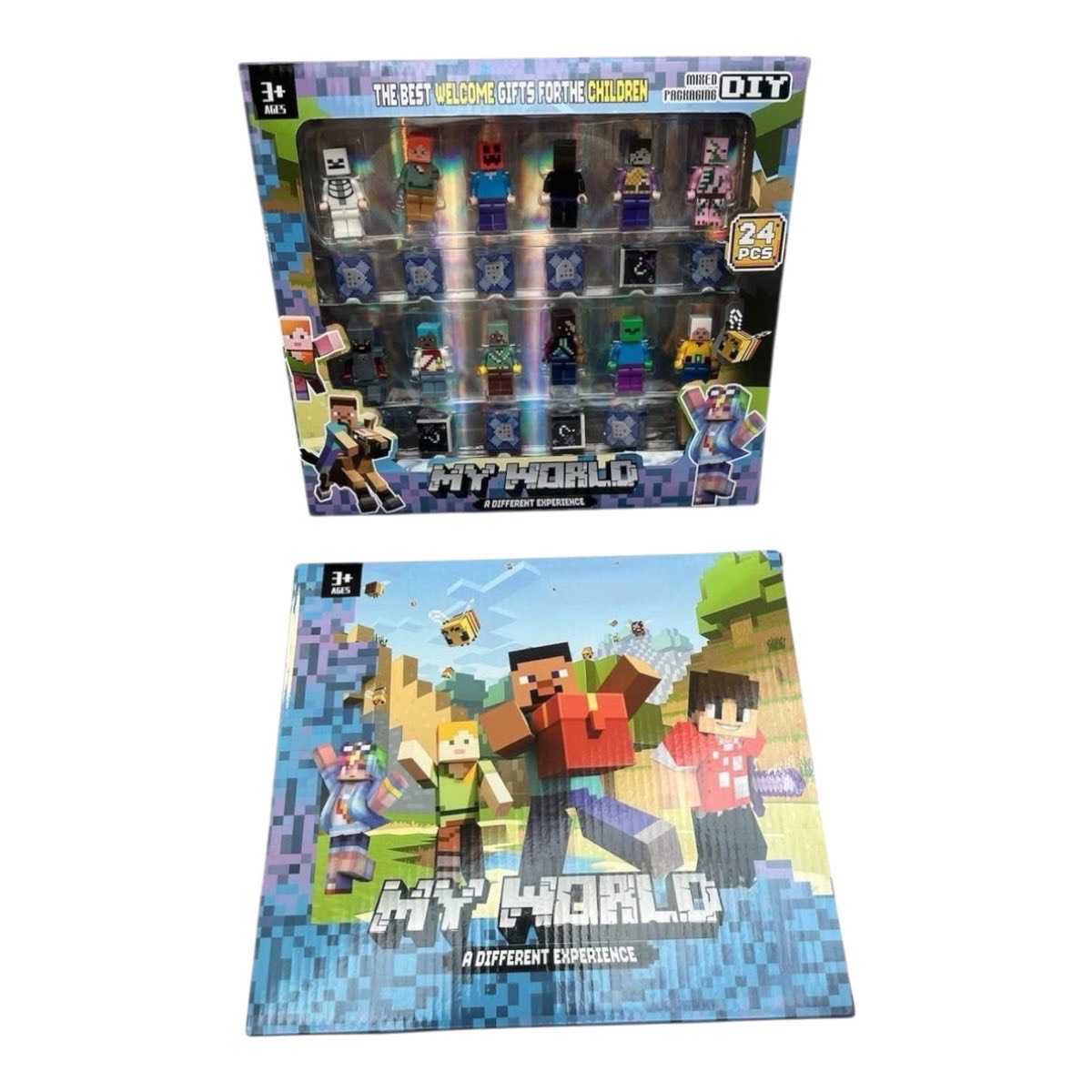 zestaw figurki my world