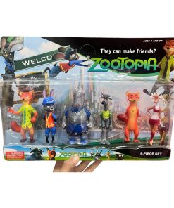figurki zootopia 6pcs