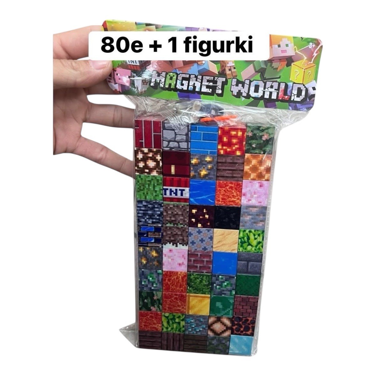 klocki magnet 80pcs