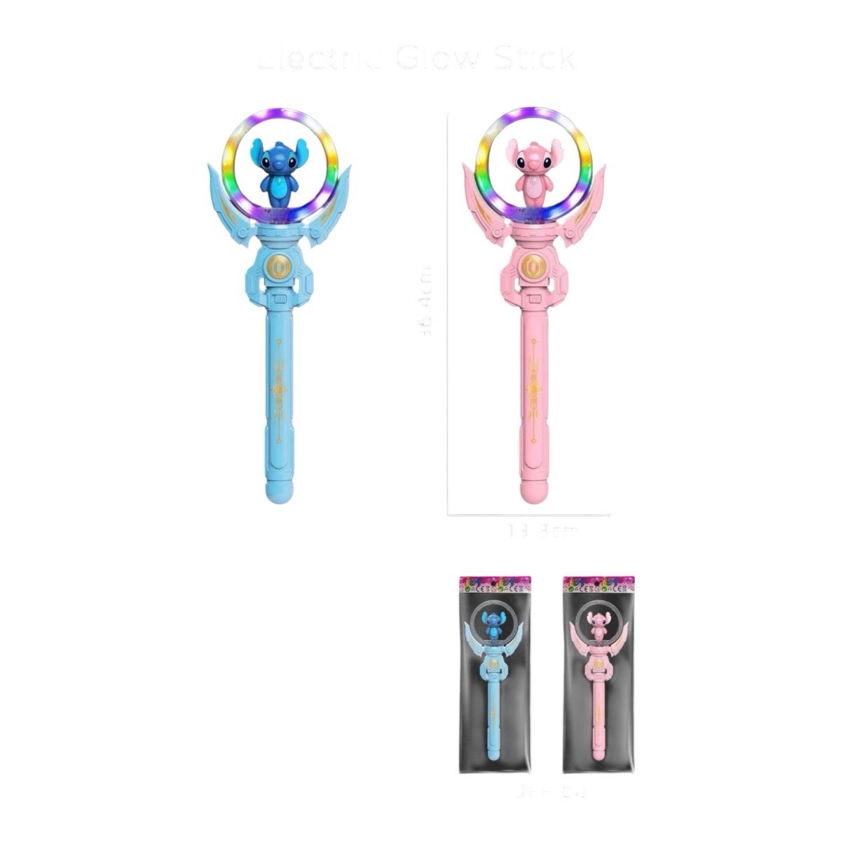 RÓŻDŻKA STITCH ŚWIECĄCE xoay