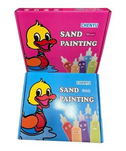 zestaw slime sand painting