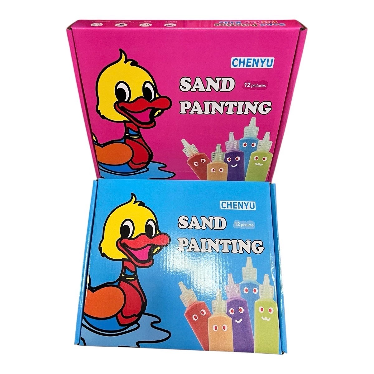 zestaw slime sand painting