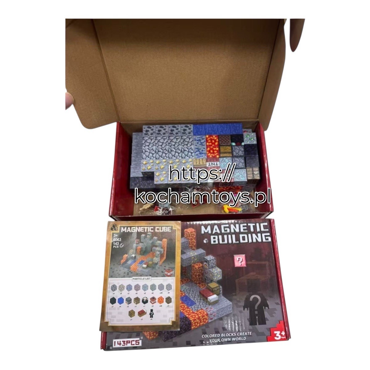 klocki magnet 143pcs