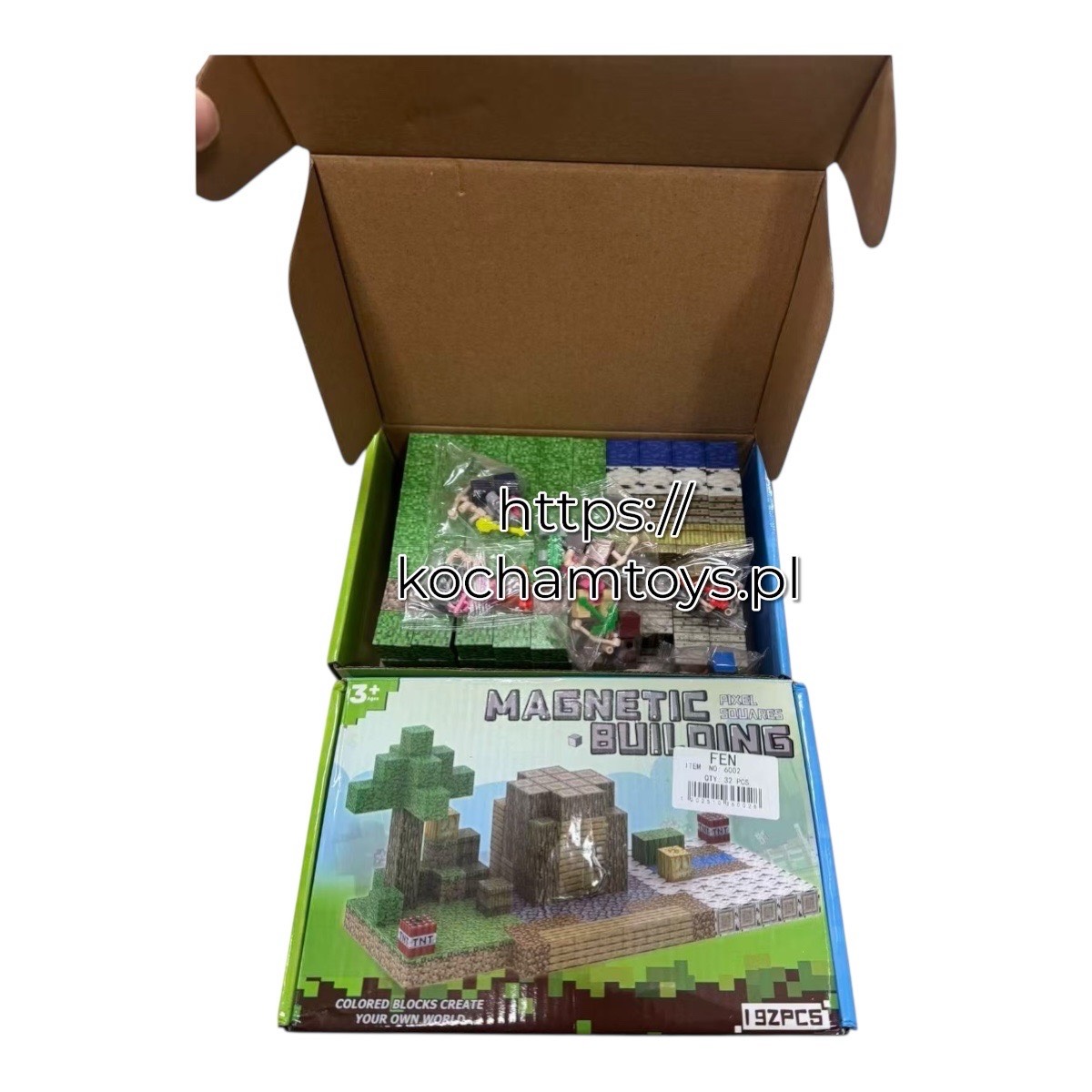 klocki magnet 192pcs