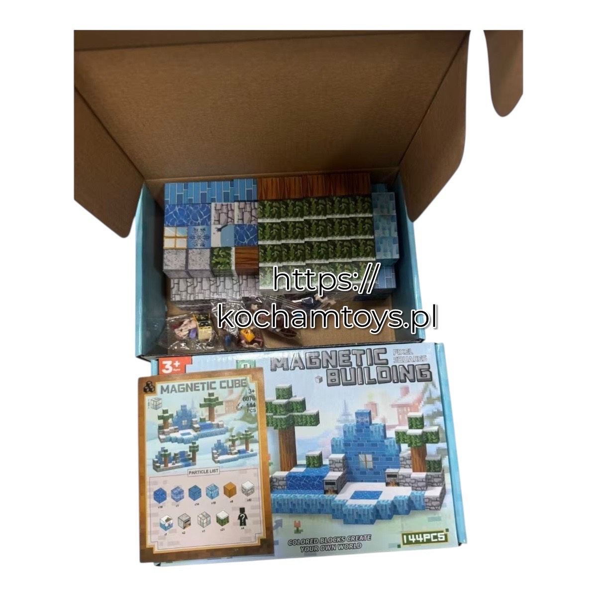 klocki magnet 144pcs