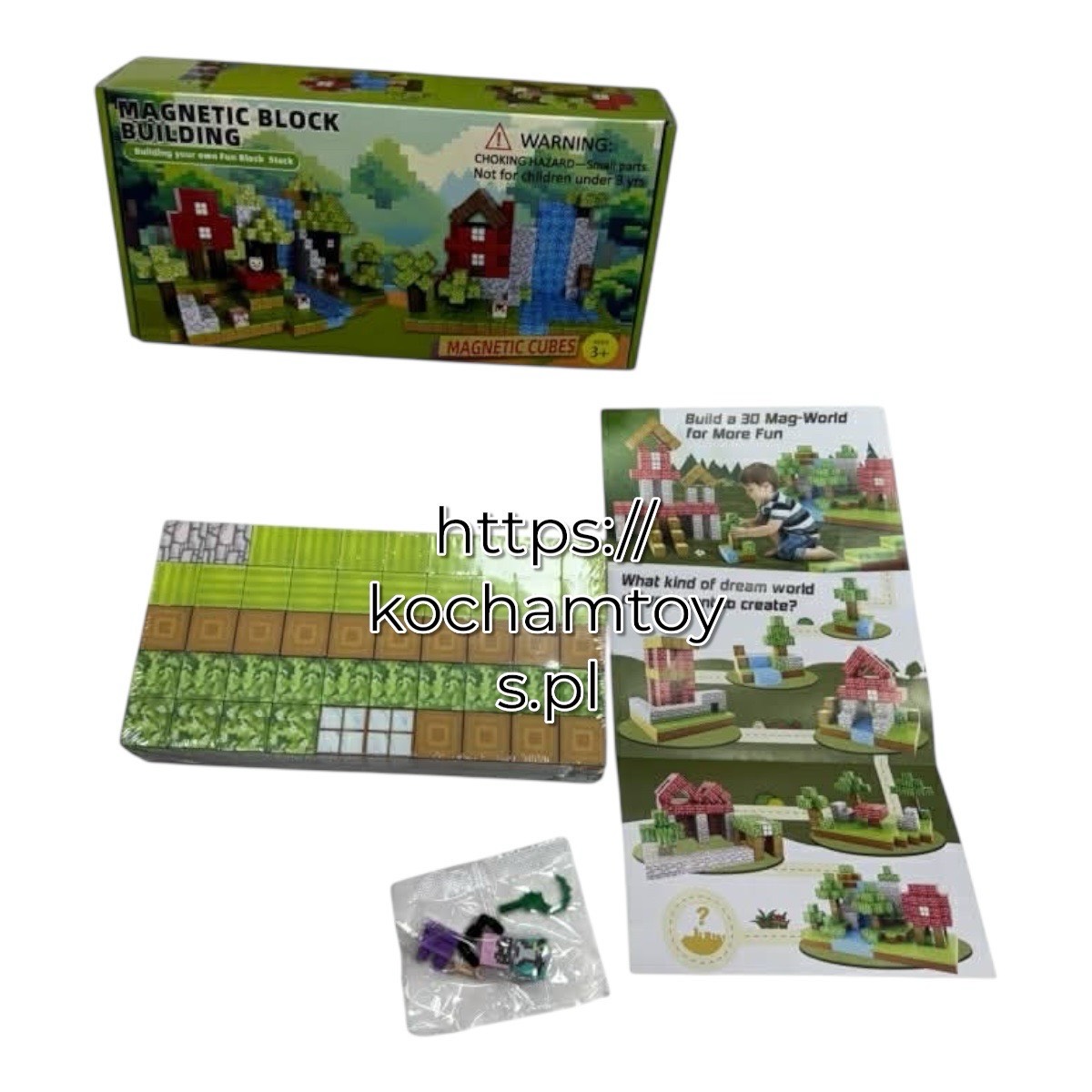 klocki magnet 100pcs