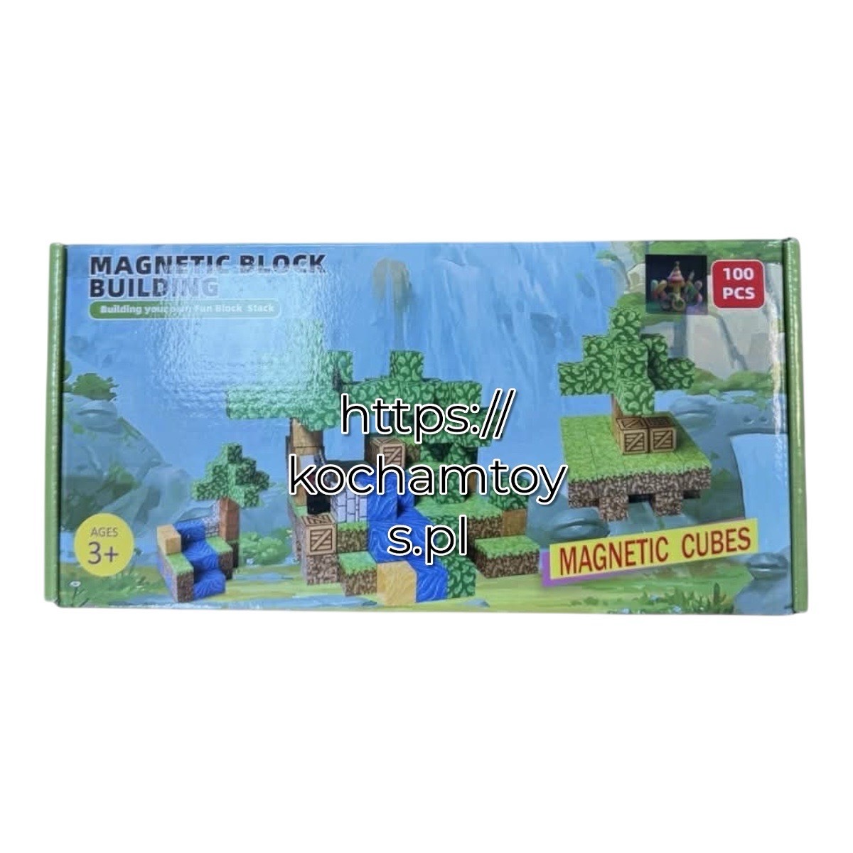 klocki magnet 100pcs