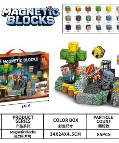 klocki magnet 85pcs