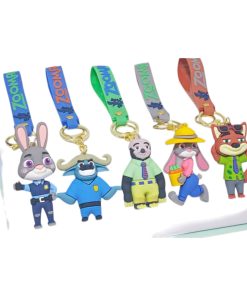 breloczki zootopia gumowa
